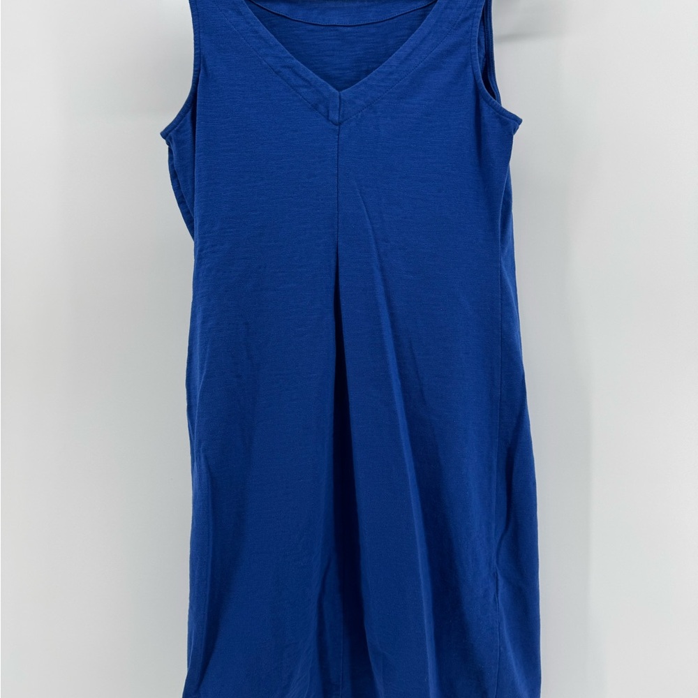 Tommy Bahama Cobalt Blue V-Neck Sleeveless Tunic Tank